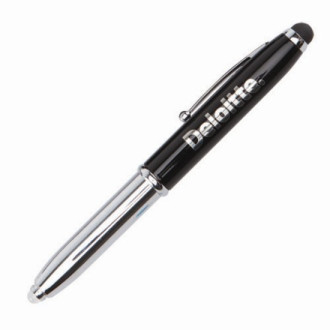 Touch Pens with Flashlights and Stylus