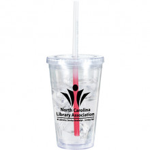 Victory Acrylic Tumblers with Mood Straw