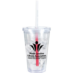 Victory Acrylic Tumblers with Mood Straw