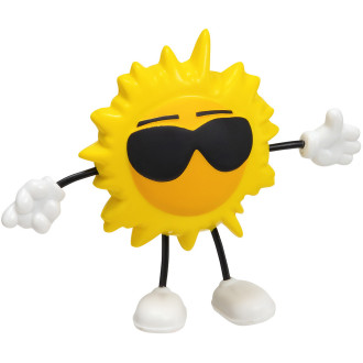 Cool Sun Figure Stress Relievers