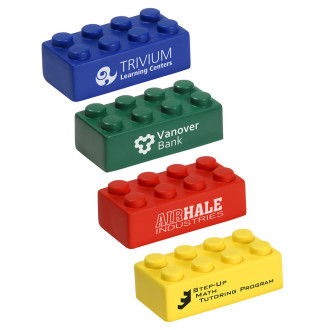 Building Block 4 Piece Sets Stress Relievers