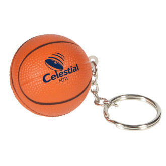 Basketball Key Chains Stress Relievers
