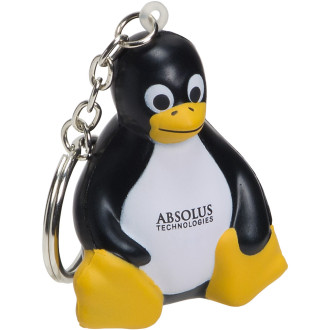 Sitting Penguin Key Chains Stress Relievers