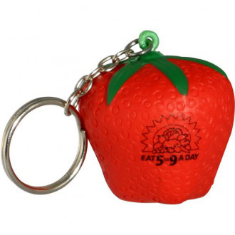 Strawberry Key Chains Stress Relievers