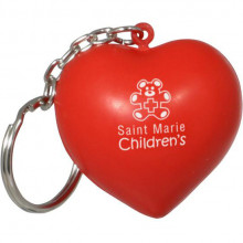 Valentine Heart Key Chains Stress Relievers