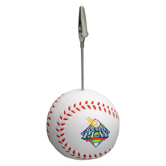 Baseball Memo Holder Stress Relievers