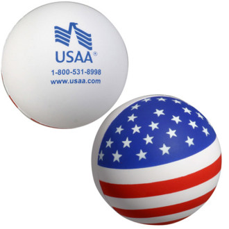 Patriotic Stress Ball Stress Relievers