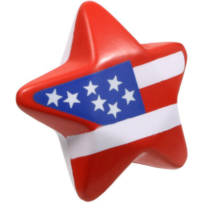 Patriotic Star Stress Relievers