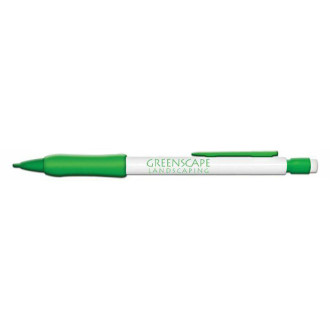 Mechanical Pencils- White Barrel with Rubber Grip- Refillable