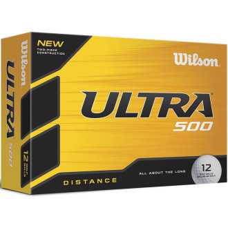 Wilson Ultra 500 Golf Balls Multicolor Imprint
