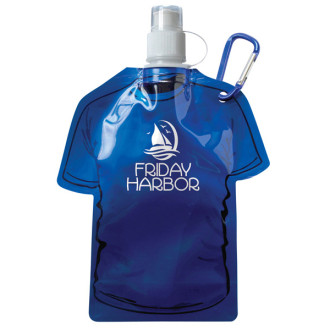 T-Shirt Shaped Collapsible Water Bottles