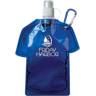 T-Shirt Shaped Collapsible Water Bottles