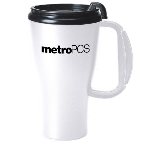 16 Ounce Omega Mugs With Slider Lid