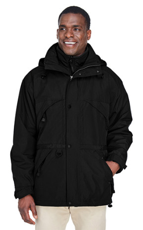 Men's 3-in-1 Techno Series Parka with Dobby Trim