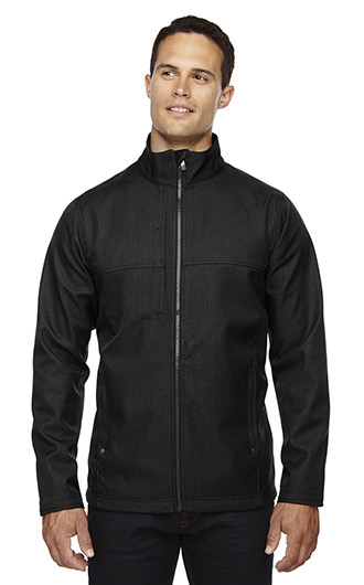 Men's Textured City Soft Shell Jackets
