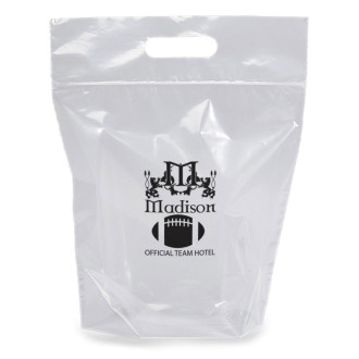 NFL Approved Zip-Close Clear Plastic Bags
