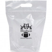 NFL Approved Zip-Close Clear Plastic Bags