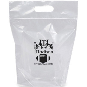 NFL Approved Zip-Close Clear Plastic Bags