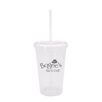 18 oz. Double Wall Translucent Tumbler