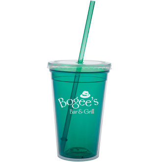 18 oz. Double Wall Translucent Tumbler