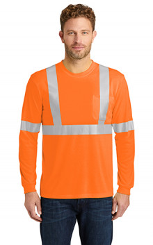 ANSI 107 Class 2 Long Sleeve Safety T-shirts