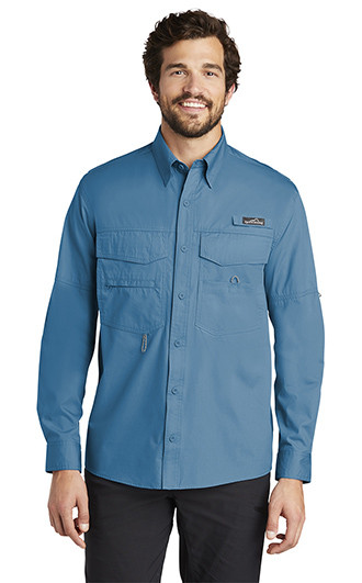 Eddie Bauer Mens Long Sleeve Fishing Shirts
