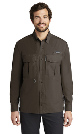 Eddie Bauer Mens Long Sleeve Performance Fishing Shirts