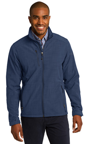 Eddie Bauer Mens Shaded Crosshatch Soft Shell Jackets