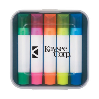 Set Of 5 Wax Highlighters