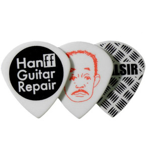 GrippX - Jumbo Jazz White Guitar Pick