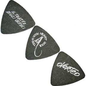 GrippX Tri-Tip Black Guitar Pick