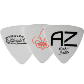 GrippX Tri-Tip White Guitar Pick