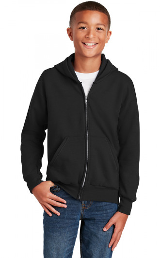 Hanes - Youth Comfortblend EcoSmart Full-Zip Hooded Sweatshirts