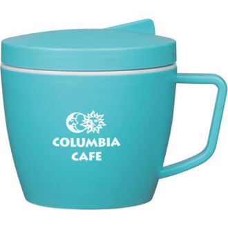 14 Oz. Thermal Mugs With Spoon And Fork Sets