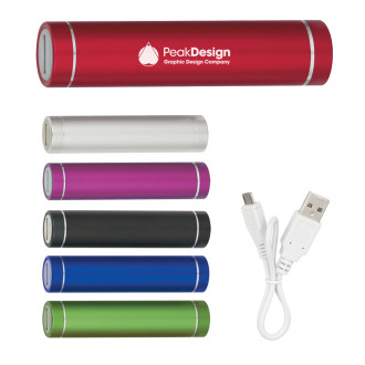 Round Portable Aluminum Chargers
