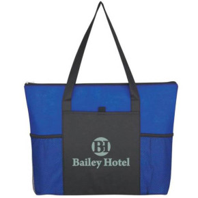 Voyager Zippered Non Woven Totes