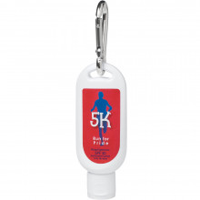 1.8 Oz. SPF 30 Sunscreen With Carabiners
