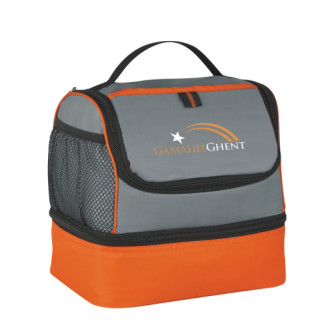 Two Compartment Lunch Pail Bags