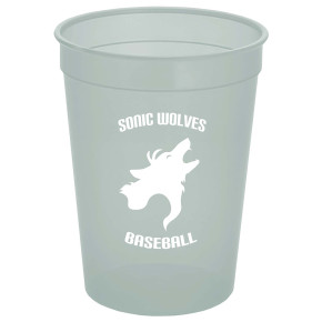 Cups-On-The-Go - 12oz. Trans. Stadium Cups