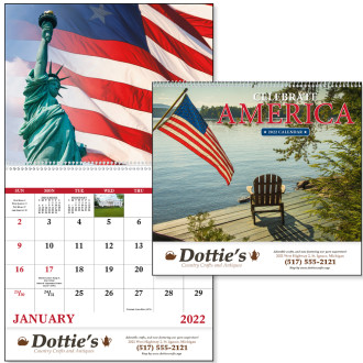 Celebrate America - Spiral Calendars