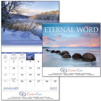 Eternal Word with Pre-Planning Sheet - Spiral Calendars