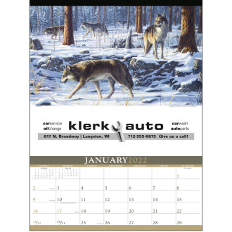 Wildlife Art by the Hautman Brothers Calendars