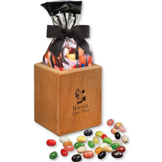 Faux Leather Pens & Pencil Cups with JELLY BELLY Gourmet Je