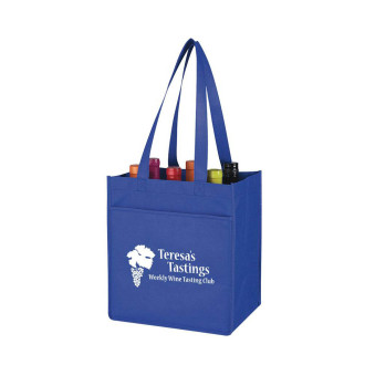6 Bottles Non-Woven Wine Totes