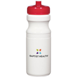 Poly-Clear 24 Oz. Fitness Bottles Full Color