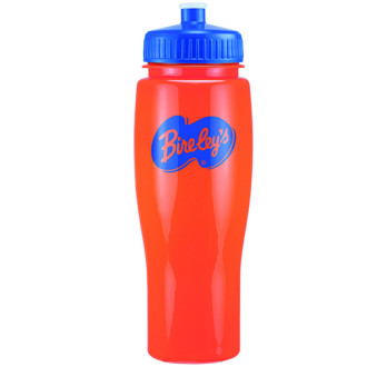 24 oz Contour Bike Bottles (Push Pull Lid)