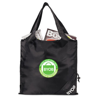 Latitudes Foldaway Shopper Totes