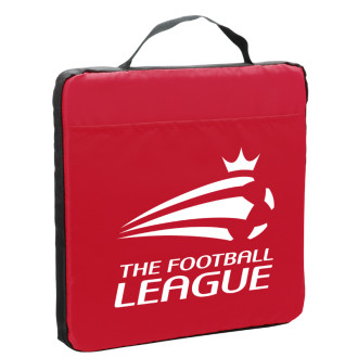 Fabric Stadium Cushion with Pocket 13.5