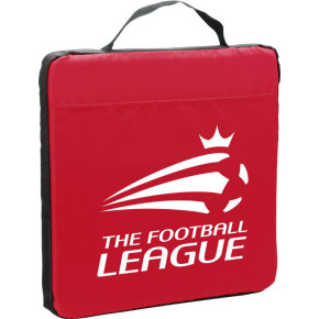 Fabric Stadium Cushion with Pocket 13.5