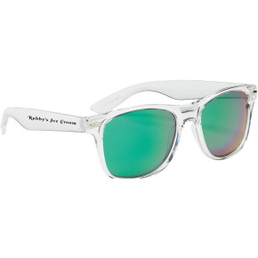 Crystalline Mirrored Malibu Sunglasses